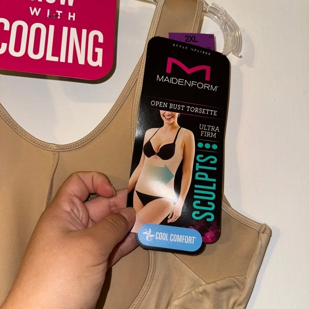 Maidenform Wear Your Own Bra Shapewear Torsette NWT 2XL